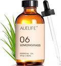 4 Fl Oz Lemongrass Essential Oil, Lemongrass Oil for Homemade Sprays – Lemongrass Essential Oil for Diffuser for Home, DIY Candle and Soap Making Home Fragrance with Dropper