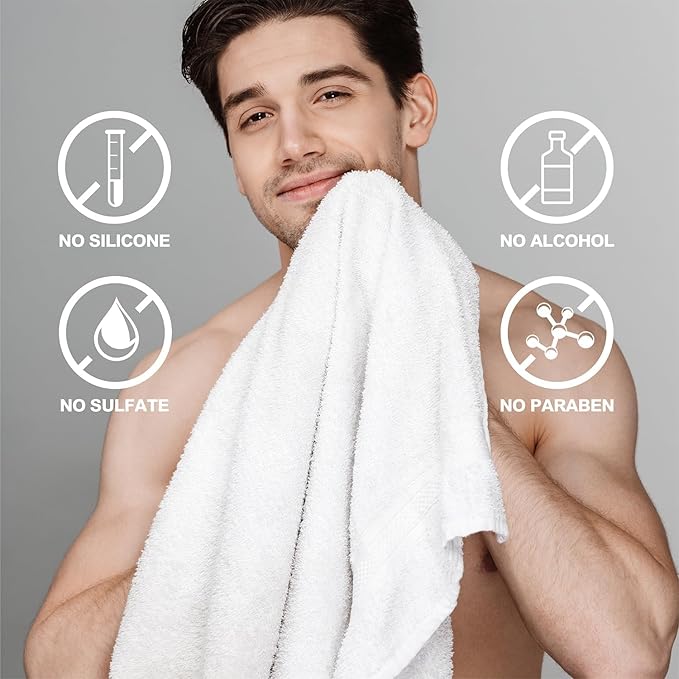 Body & Earth Gift Baskets for Men Bath Set Citrus Scented Bath and Body Gift Set with Body Lotion, Face Wash, Shower Gel, Bubble Bath, Loofah, Birthday Fathers Day Gifts