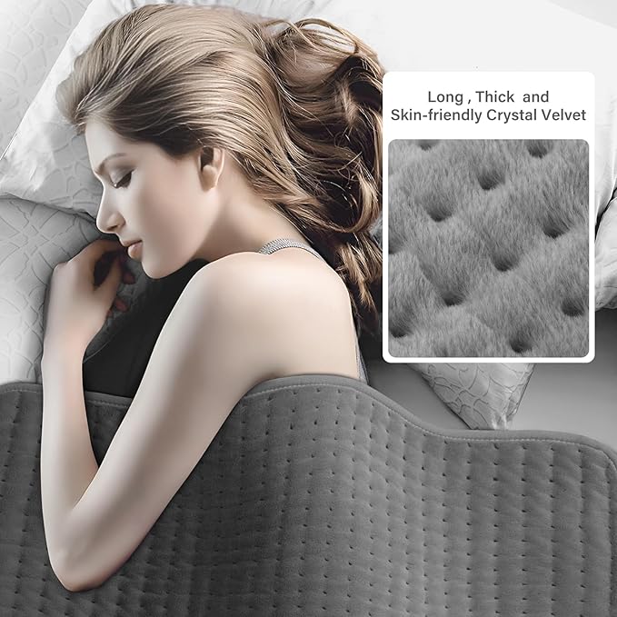 XXXL Heating Pad for Back, Birthday Mother’s Day Gifts for Mom Women Dad Men, Extra Large Heating Pads for Period Cramps Shoulder Neck Legs Knee Joint Pain Relief, 17"x33" King Size Heat Pad, Auto Off