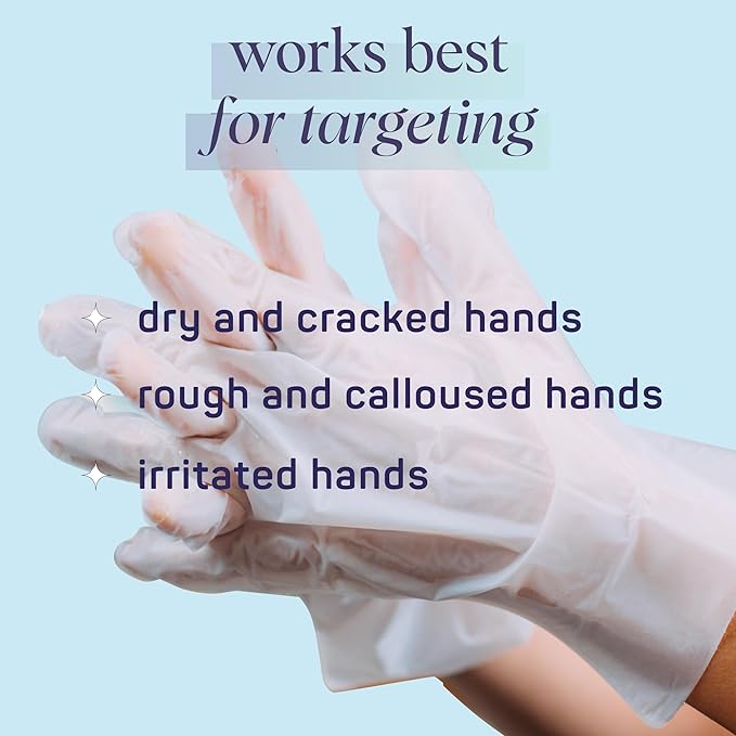 SpaLife Men's Glacial Mineral Moisturizing and Repairing Balm for The Working Hand (Hand Gloves 6 Pack)