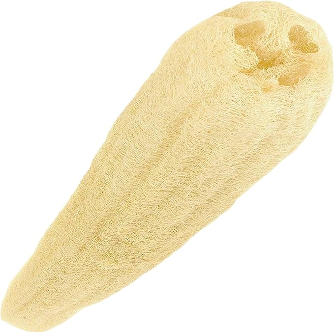 NileCart 22 Inch Egyptian Loofah Natural Luffa Sponges for Shower, Exfoliating Sponge Body Scrubber for Men Women, Natural Body Scrub Loofah, Egyptian Loofah Sponge Bath Scrubbies for Skin Care