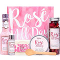BFF LOVE 6 Pcs Rose Spa Set for Women, Spa Gifts for Women, Gift Set for Her, Spa Kit for Birthday, Mother's Day, Valentine's Day Gifts for Mom,Wife,Girlfriend