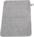 Felt Sauna Cusion, Felt Sauna Seat Cushion, 19.6 x 13in Sauna Mat for Inside Sauna, Portable Sauna Floor Mat Water Absorption Heat Insulation for Steam Room and Shower Rooms