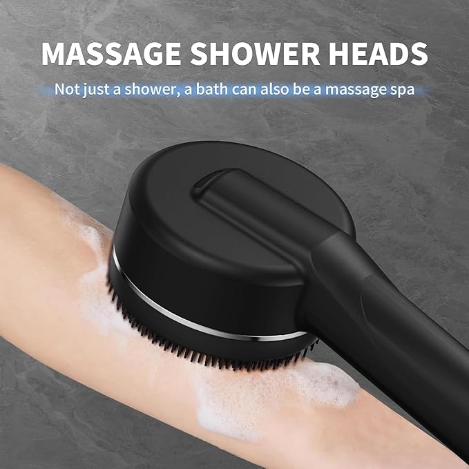 Filtered Shower Head with Handheld, High Pressure 3 Spray Showerhead with Filters & Upgraded Anti-clog Nozzles for Hard Water -Remove Chlorine, Reduce Dry Itchy Skin -ON/OFF Switch for Pet Bath