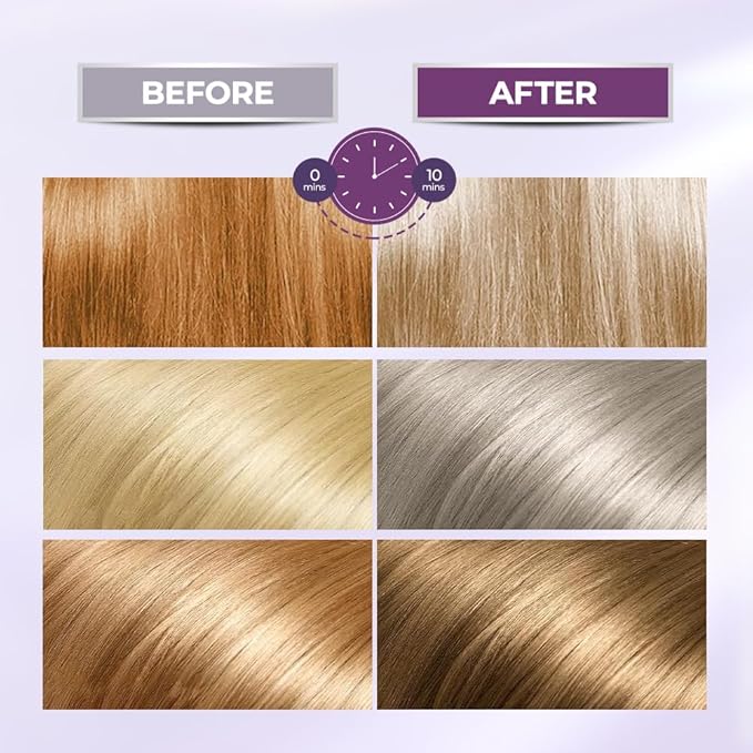 Karseell Purple Hair Mask, 16.90 oz | Blonde Hair, Neutralizes Brass, Gray Hair, Highlighted Hair, Moisturizing, Smoothing