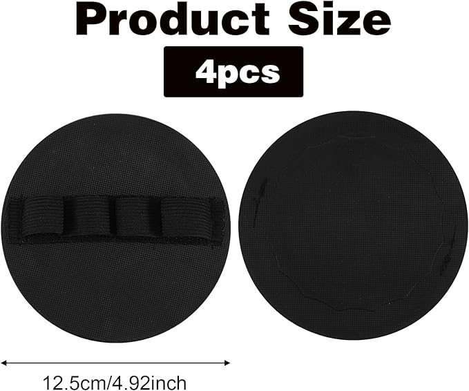 4 Pcs Exfoliating Body Scrubber, Skin Exfoliator for Body Dead Skin Remover Massage Bodys Scrubber Sets Gentle Bath and Shower Tool Exfoliating Gloves Deep Cleansing