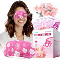 18 Packs Steam Eye Mask for Dry Eyes Self Heating Masks Cornea Care Rest Disposable SPA Warm Compress,Eye Mask for Sleep,Stye Eye Treatment,Reduce Eye Fatigue Travel Essentials（Rose）