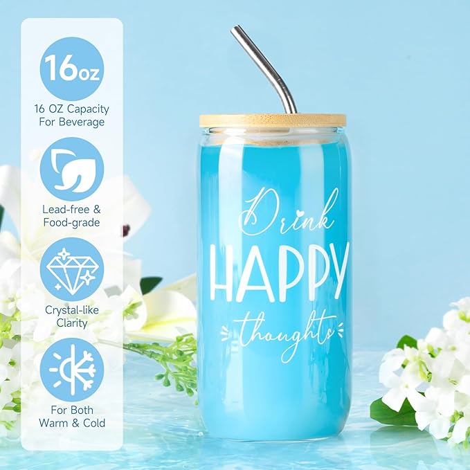 Mothers Day Gifts for Mom, Birthday Gifts for Women, Relaxing Spa Gift Baskets for Women, Ocean Scented Self Care Gift, Bath and Body Inspirational Set for Her Wife Friends Sister Girlfriend Coworker