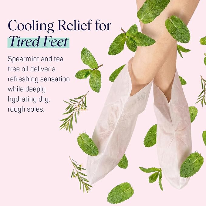 SpaLife Moisturizing Hand Gloves & Foot Mask Socks | Korean Skincare Set Mothers Day Gifts | Dry Cracked Hands & Dry Cracked Feet Callus Remover | Self Care Gifts for Women | 4 Hand, 4 Foot