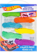 Hot Wheels 6 Piece Bath Bombs for Kids, Bubble Gum Scented, Bath Toys for Kids, Ages 3+, by Townley Girl