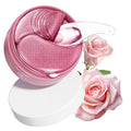 BREYLEE Flamingo Pink Eye Mask–60 Pcs-Puffy Eyes and Dark Circles Treatments–Look Younger and Reduce Wrinkles and Fine Lines Undereye, Improve and Firm eye Skin-Pure Natural Material Extraction