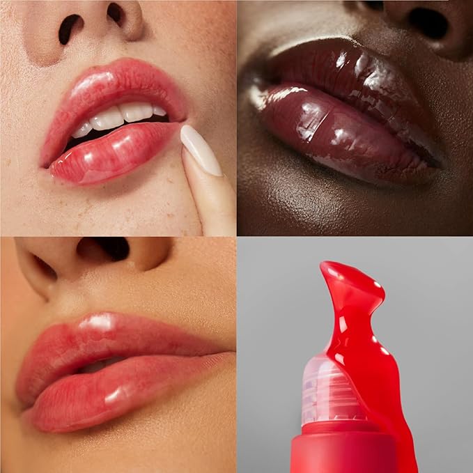 The Outset Lip Oasis Hydrating Lip Balm, Glossy Moisturizing Lip Treatment for Dry, Sensitive Lips, Clean, Vegan & Gluten-Free, Sheer Tint Sun Kiss, 0.3 oz