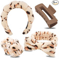 Chanaco Spa Headband, Makeup Headband with Wrist Bands, Hair Accessories for Washing Face and Teen Girl Gifts for Women