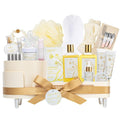Mothers Day Gifts for Women, 23Pcs VANILLA & YLANG YLANG Spa Gift Basket for Women, Face Skin Lip Care, Bath & Body Set, Self Care Kit, Facial Cream, Birthday, Christmas, Valentines, Anniversary