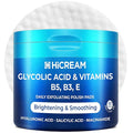 Hicream Glycolic Acid Pads, Dual-Textured Facial Exfoliating Toner for Pore Care & Skin Radiance, Deep Cleansing Peel with Niacinamide, Salicylic Acid & Vitamins E, B3, B5 (50 Pads)