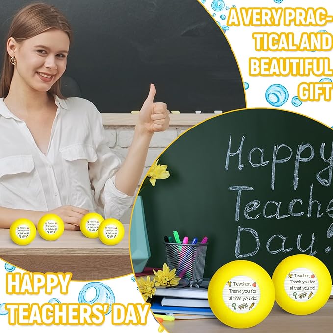 12 Pcs Teachers Appreciation Gifts Bath Bombs for Teacher Handmade Natural Bath Bomb for Teachers Appreciation Gift Exchange Gifts Thank You Teacher Party Favors