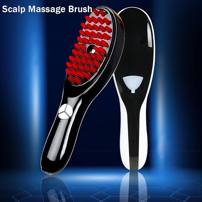 WINB Electric Scalp Massage Brush, Scalp Massager, Hair Massager Comb with Soft Rubber