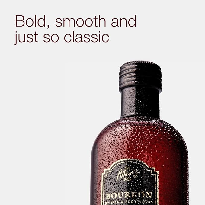 Bath & Body Works Bourbon Cologne - Men’s Cologne for Everyday Use - Long-Lasting High Fragrance Oil Concentration - Dermatologist-Approved - Sophisticated Scent Experience - Gifts for Him