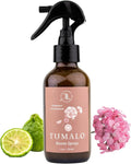 Room Spray - Sophisticated, All-Natural Home Fragrance, Pure Essential Oil Air Freshener & Odor Eliminator, Refreshing Scent - Made in the USA, Bergamot & Geranium, 4 oz Glass Bottle