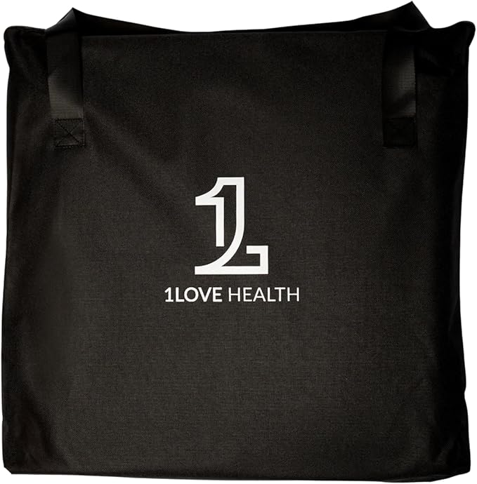 1Love Regular Sauna Blanket Pro | Far Infrared Sauna Blanket | 77-176°F | 0 EMFs, ELFs & VOCs | Black