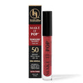 BLACK GIRL SUNSCREEN Make It Pop Sungloss for Women - SPF 50 Tinted Lip Gloss, Sunscreen Sungloss, Sun Protection for Skin, Hydrating & Moisturizing Care, Satin Finish - Red Wine, 0.13 fl oz