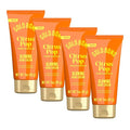Gold Bond Citrus Pop Glowing Hand Cream Set with Vitamin C to Help Visibly Brighten and Green Tea to Help Protect Skin from Environmental Stressors, Vibrant Citrus Pop Scent, 3 oz, 4 pk
