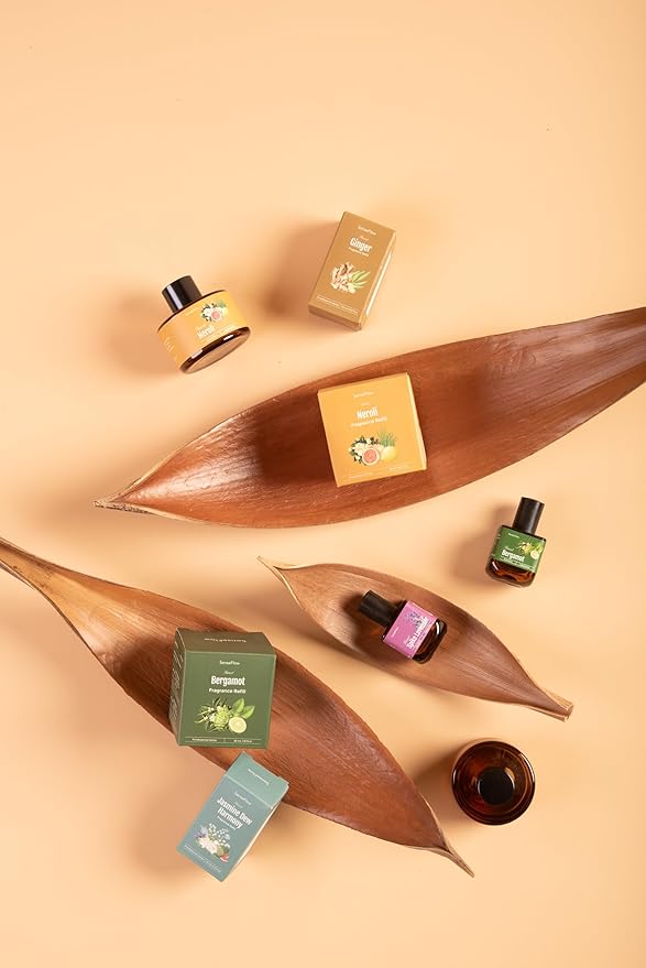 Essential Oil Refill 1.02oz/30ml for SF101/SF101S Waterless Aromatherapy Diffuser, Covers 1000 Sq Ft, 120-Day Natural Scent 1 Pack,Citrus Bloom Noir