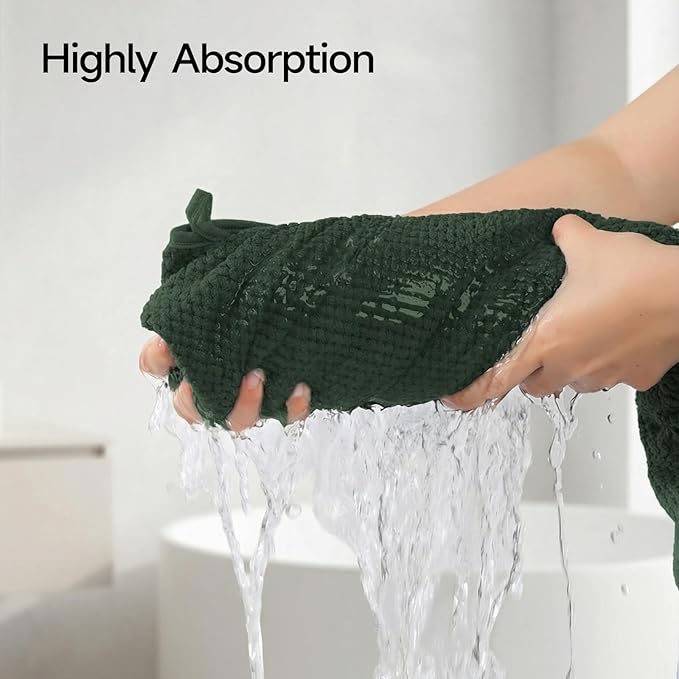 REDKISS Pack of 1 Jumbo Bath Sheet, 40 x 80 Inches Microfiber Oversized Bath Towel for Bathroom, Extra Large & Lightweight, Quick-Dry, Super Soft & Highly Absorbent, Perfect to Wrap Yourself In, Olive