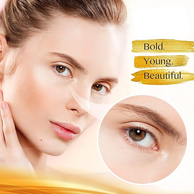 AVJONE 24K Gold Under Eye Patches (30 Pairs), Collagen Eye Masks for Dark Circles and Puffiness, Eye Patches for Women Puffy Eyes, Revitalizes and Refreshes Your Skin
