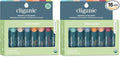 Cliganic Organic Lip Balm Set (Fresh Picked, 8 Flavors) - 100% Natural Moisturizer for Cracked & Dry Lips (Pack of 2)