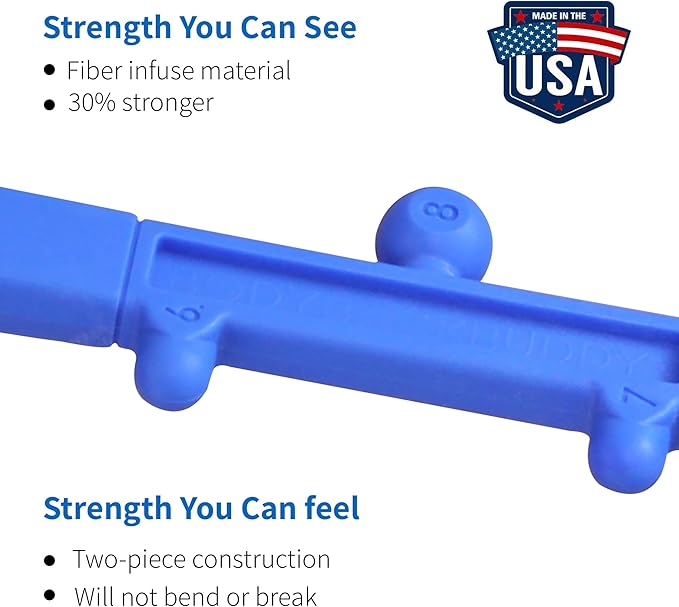 Body Back Buddy Elite Blue 2.1 - Neck Massager for Pain Relief Deep Tissue - Back Therapy Tool - Therapeutic Trigger Point Hook for Muscle Knot & Myofascial Release - Shoulder Pressure Point Relief