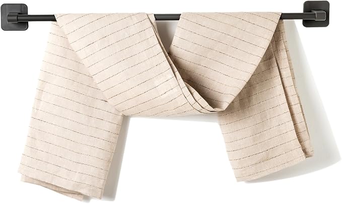 Linen Striped Bath Towel 30x53 with Hanging Loop- Highly Absorbent, Lightweight & Quick-Dry - Thin Soft Towel for Swim, Travel, Gym, Hotel & Spa