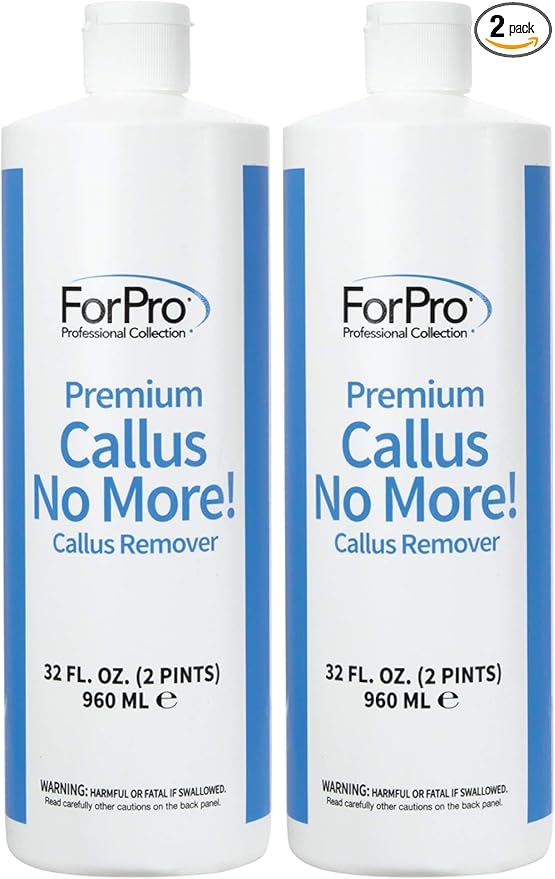 ForPro Professional Collection Premium Callus No More! Callus Remover, Fast-Acting Callus Removing Formula, 32 oz. (Pack of 2)