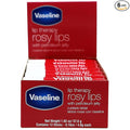 Vaseline Lip Rosy, Fast-Acting Nourishment, Ideal for Chapped, Dry, Cracked, or Damaged Lips, Lip Balm,12 Sticks, 1 Box (Pack of 6)
