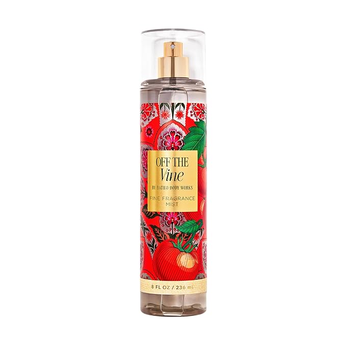 Bath and Body Works Fine Body Fragrance Mist 8 Fluid Ounce (Off The Vine)