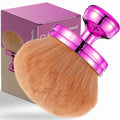 Extra Large Body Makeup Brush for Self Tanner,Kabuki Brush - Soft Synthetic Bristles for Even Blend & No Streaks,Back/Leg/Face Applicator for Bronzer & Sunscreen (Rose Red)