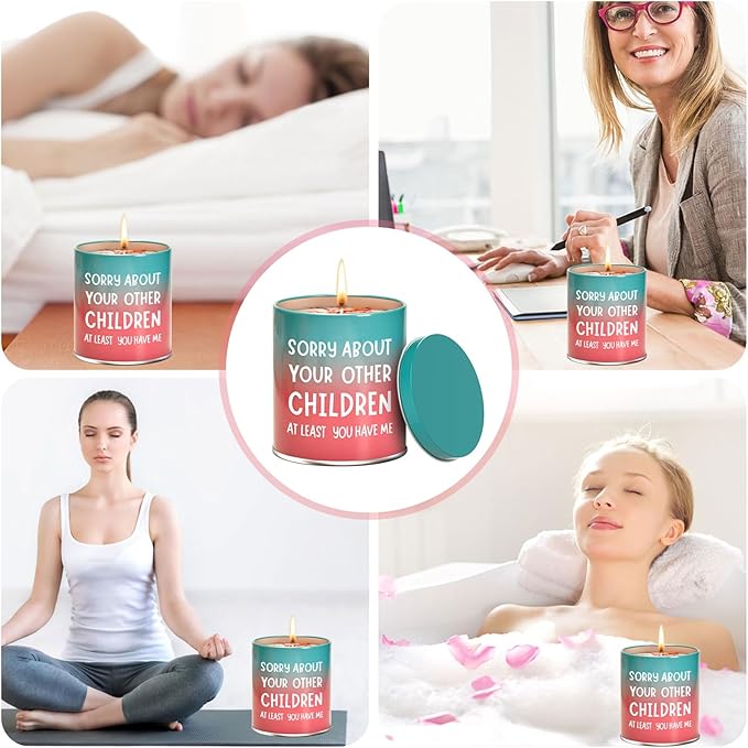 Mothers Day Gifts for Mom from Daughter Son Kids: Birthday Christmas Gifts for Mom,Funny Gift Ideas,Stocking Stuffers Galentines Day Anniversary Presents,9oz Scented Candles