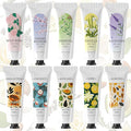 spa luxetique 10 Pack Hand Cream Gifts Set Hand Lotion Dry Cracked Travel Size Mini Small Bulk Women Bridesmaid Proposal Mothers Day Mom Teacher Appreciation Party Favors Her Easter Basket Stuffers
