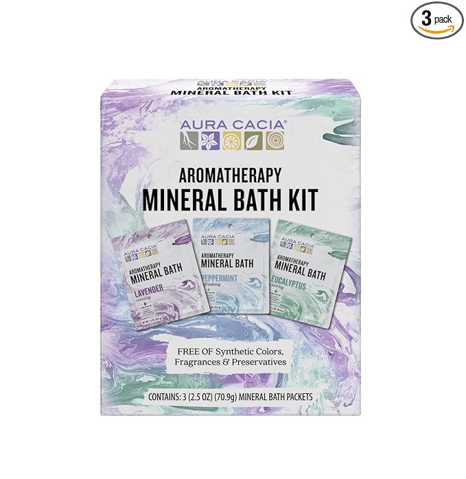 Aura Cacia Mineral Bath Kit