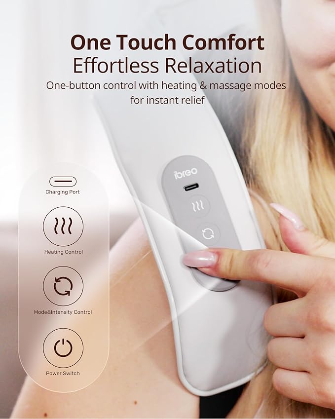 Shiatsu Neck and Back Massagers with Heat, 150 Mins Use, 4 Modes & Adjustable Massage Head, Mother’s Day Gift for Mom, Electric 3D Deep Tissue Kneading for Shoulder, Leg, Muscle Soreness, Pain Relief