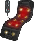 COMFIER Full Body Massage Mat with Heat, Back Massager with 10 Vibration Motors, 4 Heating Zones, Foldable Relaxation Pad for 3 Adjustable Intensity– Vibration Massage Only, Mothers Day Gift