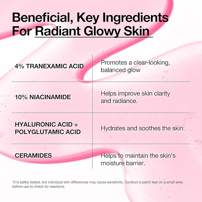 Anua Niacinamide 10 + TXA 4 Serum, Dark Spot Care, Hyaluronic Acid, Tranexamic Acid, Lightweight & Hydrating All-in-One Daily Facial Serum for Glass Skin, Korean Skincare, 1.01 fl.oz