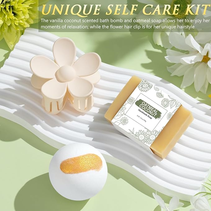 Birthday Gifts for Women Self Care Get Well Soon Gift Baskets, Spa Care Package Thinking of You Gift Set, Sympathy Inspirational Sunflower Mothers Day Easter Gifts for Women Her Mom Friend Sister Wife