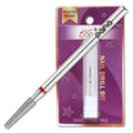 PANA 3/32” Diamond Nail Drill Bit (Fine Grit) - Professional Cuticle Nail Drill Bits for Acrylic Gel Nails Dry Manicure Pedicure Shape Remove Tools (Cone Bit, Style 14)