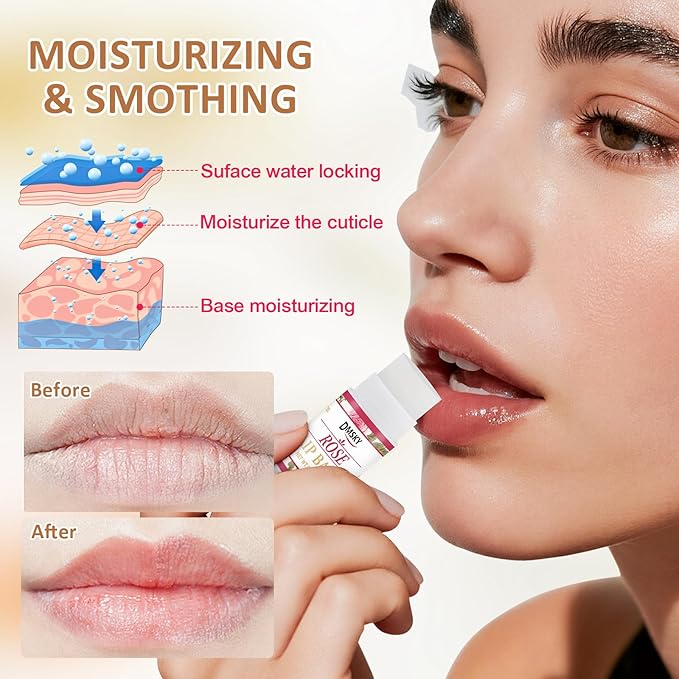 DMSKY Mini Lip Balm 20 Pack, Moisturizing with Vitamin E and Coconut Oil, Bulk Tiny Lip Balm for Party Favors, Care Packages & Goodie Bags