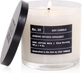 Lulu Candles | Jasmine Infused Bergamot | Luxury Scented Soy Jar Candle | Hand Poured in The USA | Highly Scented & Long Lasting- 6 Oz.