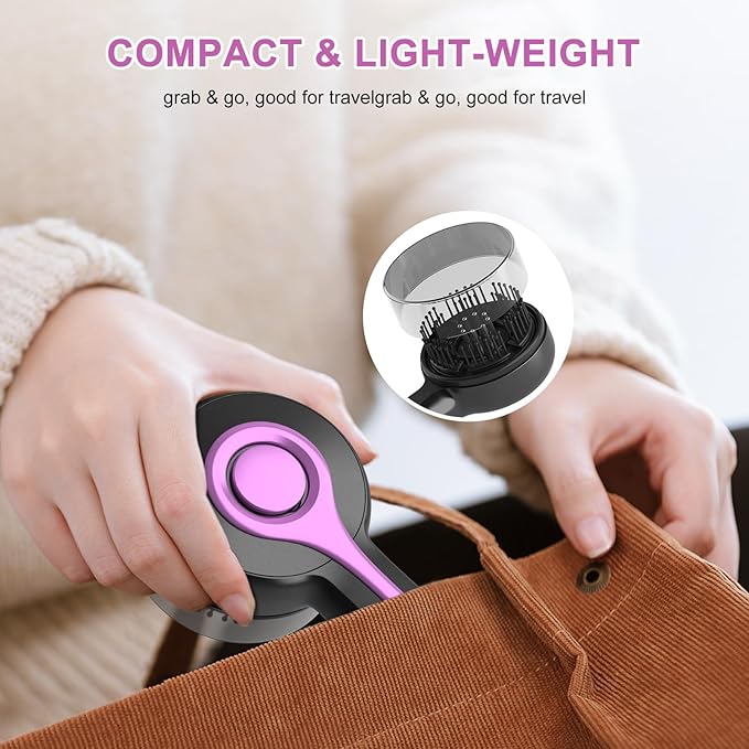 Yi Dong Electric Scalp Massage Comb with 4500mm² 66 Nodes, 3 Modes, Built-in 3ml Essential Oil Reservoir, Type-C Rechargeable - Long-Lasting Hair Care Gift