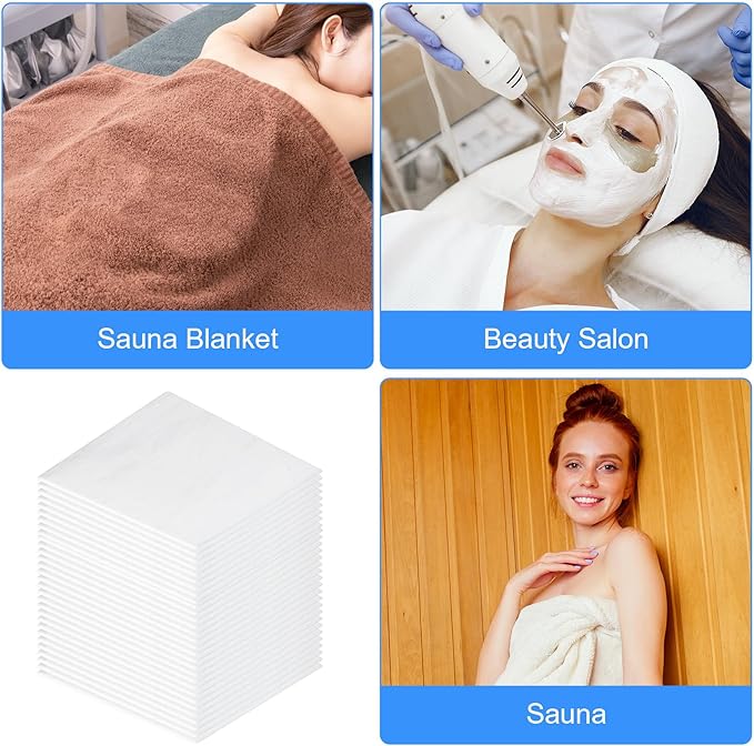 50 Pcs Sauna Bag Plastic Sheeting for Body Wrap, Disposable Sauna Bag 48 x 83 Inch Applied Inside a Far Infrared Sauna Bag Disposable Body Wraps Thicken Sauna Blanket Liners (Side Opening)