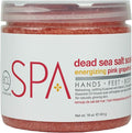 Be Care Love (BCL) Spa Energizing Pink Grapefruit Dead Sea Salt Soak – Professional Uplifting Foot Soak for Pedicure & Manicure, Softens Skin, Relaxing Spa Self Care for Women, Made in USA, 16 oz