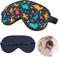 Sleep Eye Mask, Blackout Sleeping Mask for Kids Adult Children's Travel Eye Mask Eye Cover, Soft Smooth Lightweight Mulberry Silk,